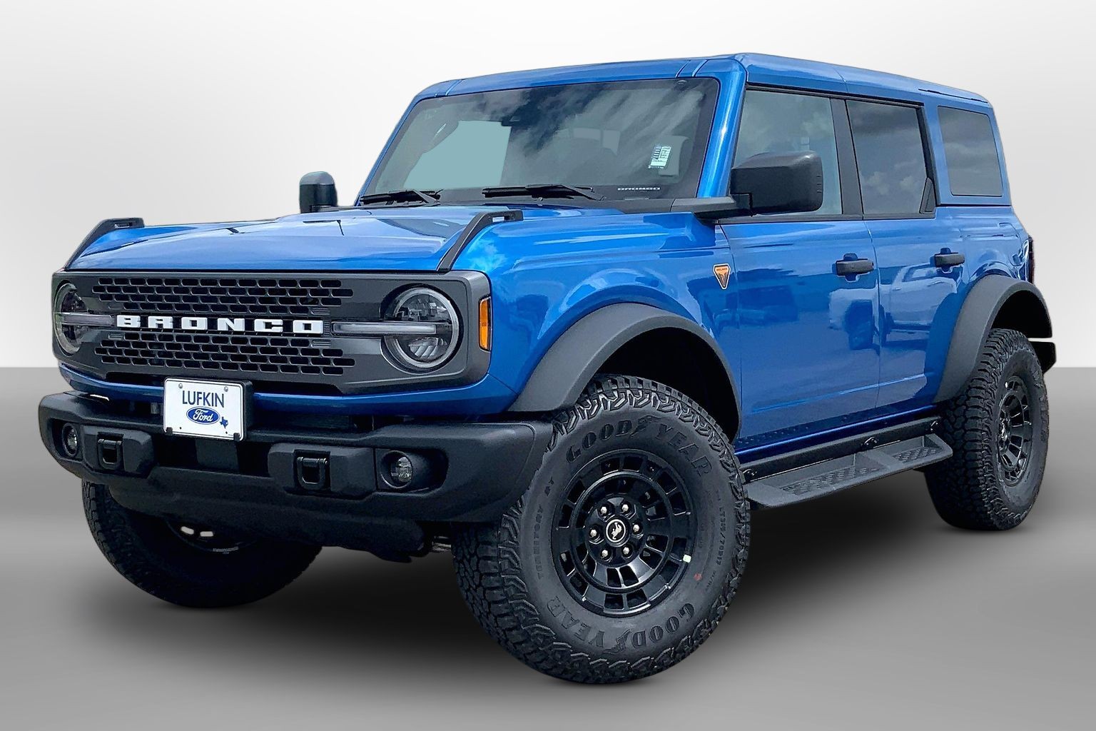 2026 Ford Bronco Badlands Velocity Blue Metallic at Lufkin Ford