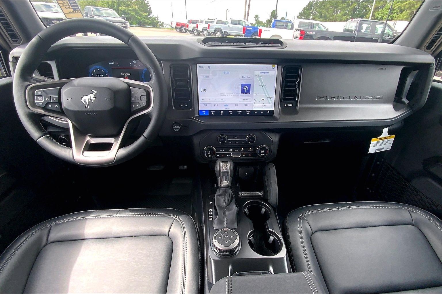 2026 Ford Bronco Badlands Velocity Blue Metallic at Lufkin Ford