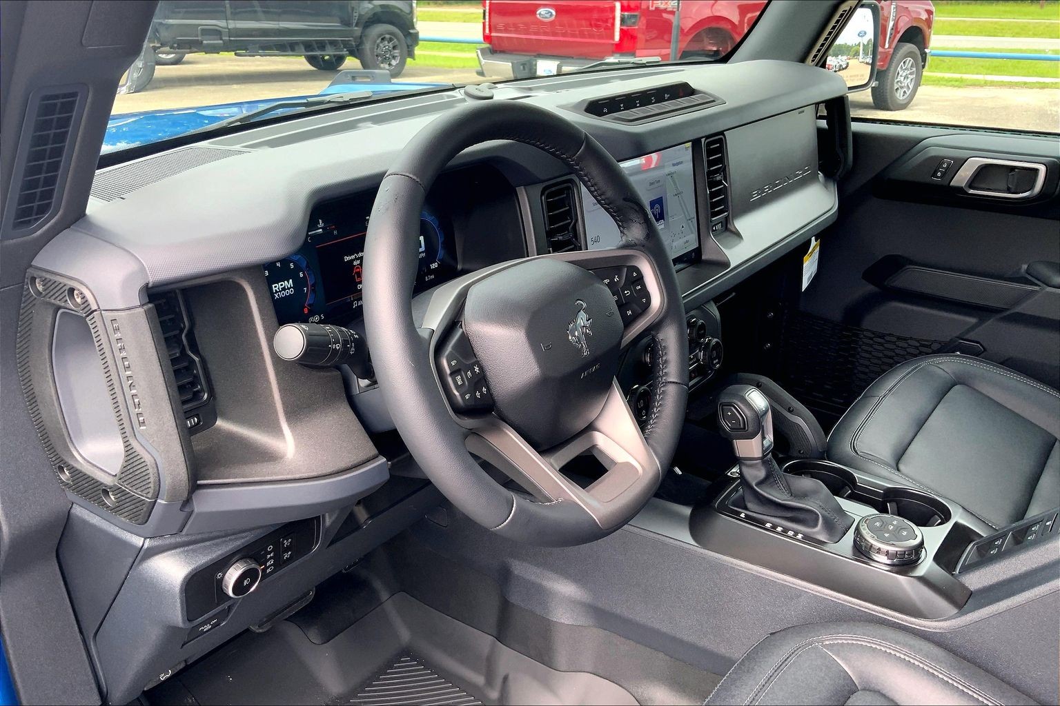 2026 Ford Bronco Badlands Velocity Blue Metallic at Lufkin Ford