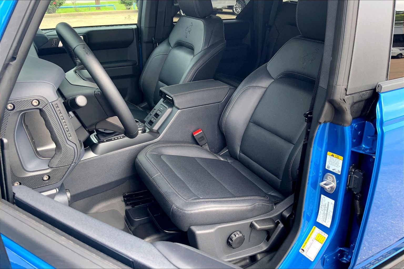 2026 Ford Bronco Badlands Velocity Blue Metallic at Lufkin Ford