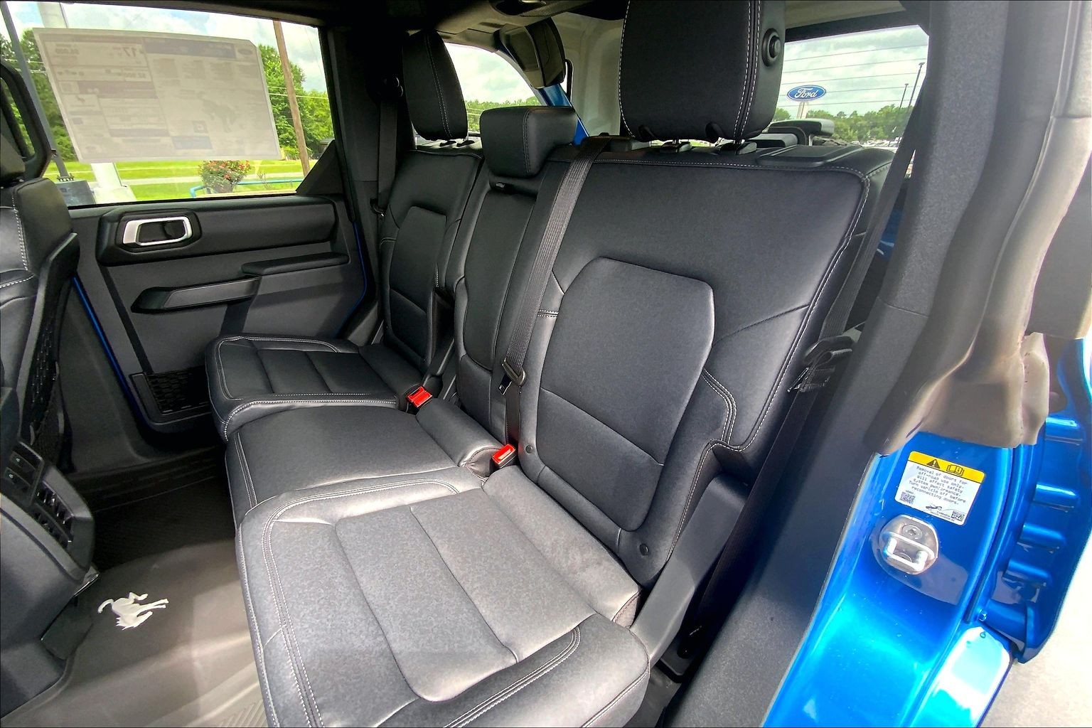 2026 Ford Bronco Badlands Velocity Blue Metallic at Lufkin Ford