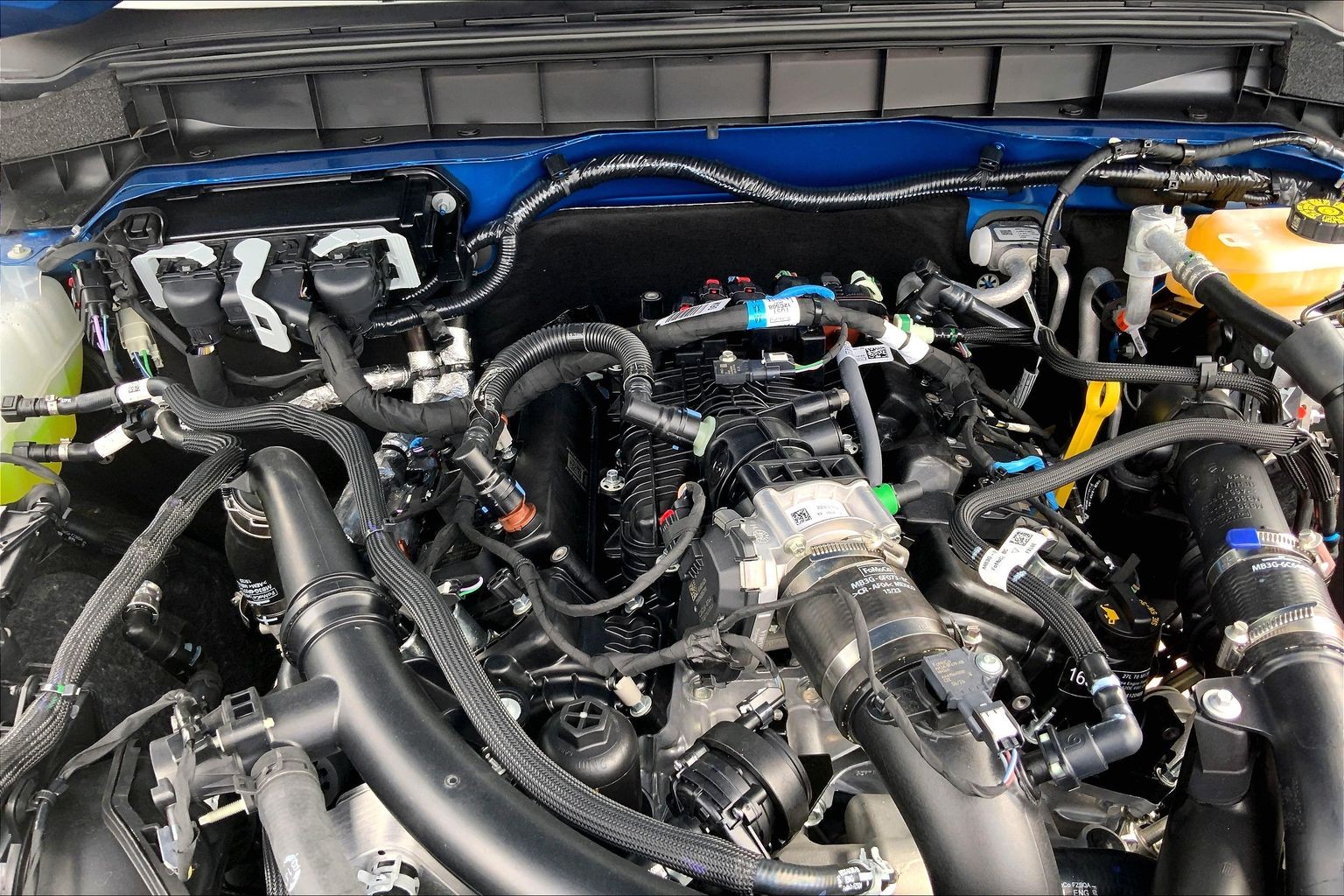 2026 Ford Bronco Badlands Velocity Blue Metallic at Lufkin Ford