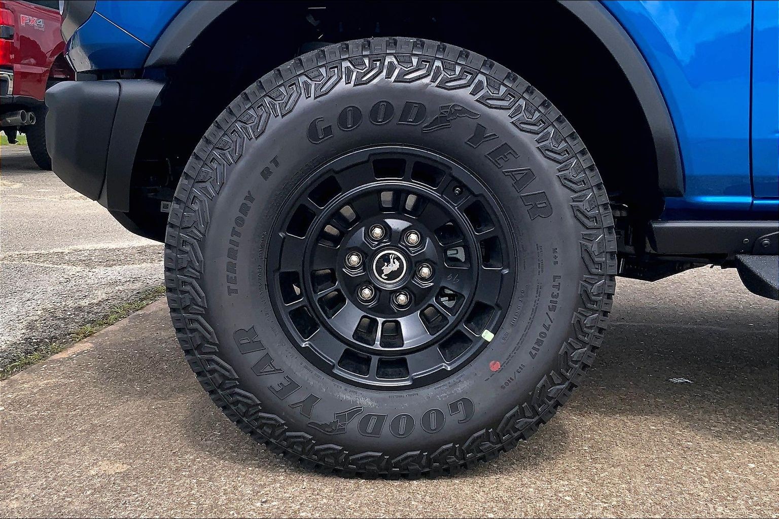 2026 Ford Bronco Badlands Velocity Blue Metallic at Lufkin Ford