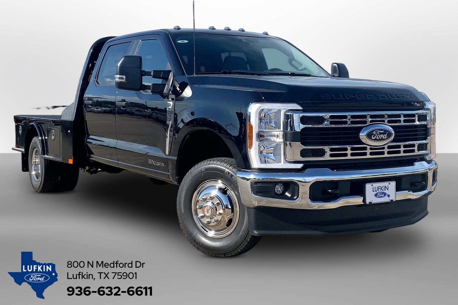 2026 Ford Super Duty F-350 DRW XL AGATE BLACK at Lufkin Ford