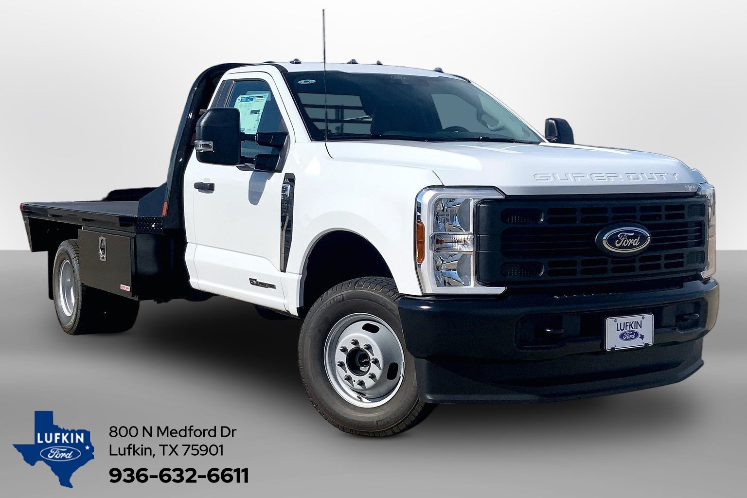 2026 Ford Super Duty F-350 DRW XL OXFORD WHITE at Lufkin Ford