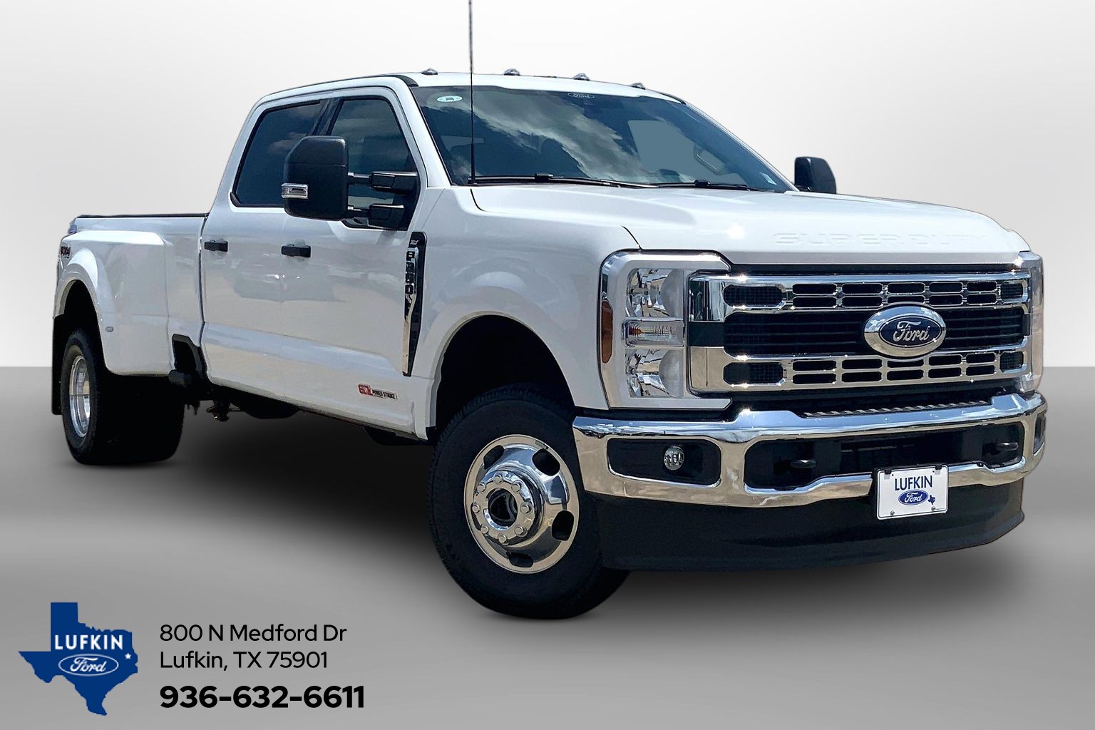 2026 Ford Super Duty F-350 DRW XLT Oxford White at Lufkin Ford
