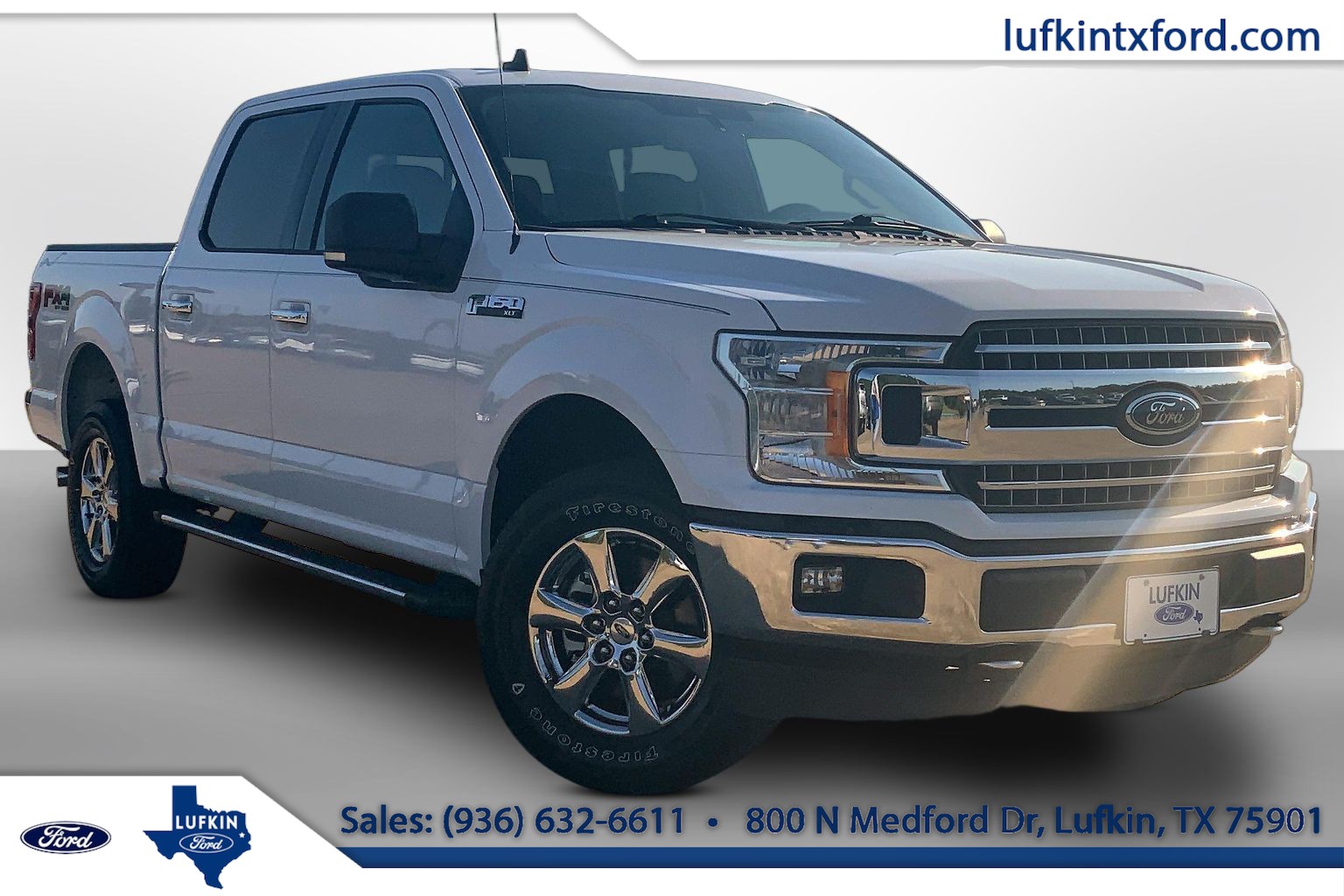 2020 Ford F-150 XL Oxford White at Lufkin Ford