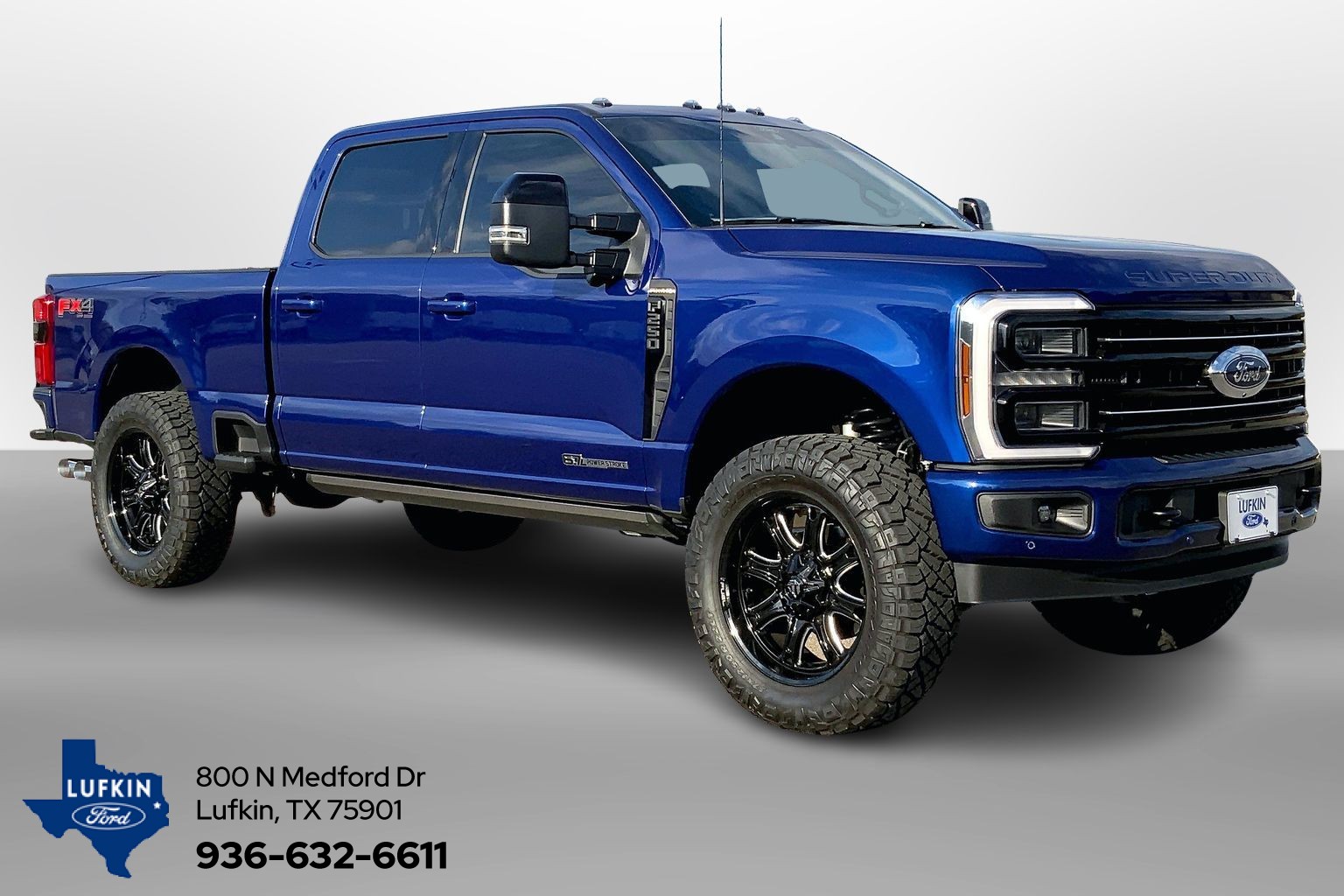 2026 Ford Super Duty F-250 SRW Platinum Argon Blue at Lufkin Ford