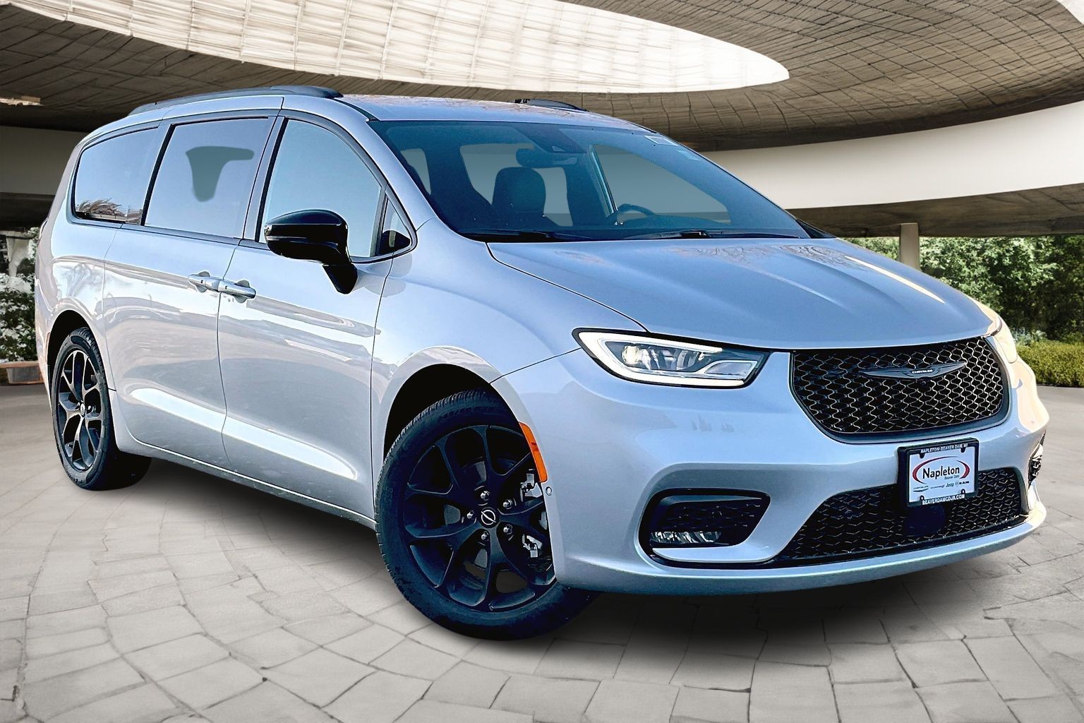 2026 Chrysler Pacifica with black S Appearance accents rear view