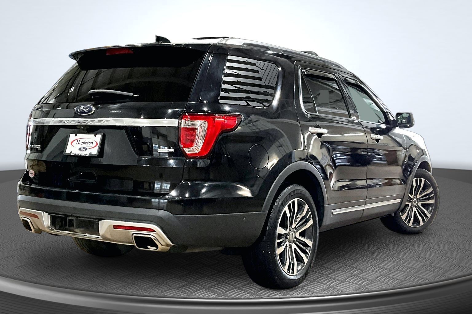 Used 2017 Ford Explorer Platinum with VIN 1FM5K8HT7HGA80909 for sale in Columbus, WI
