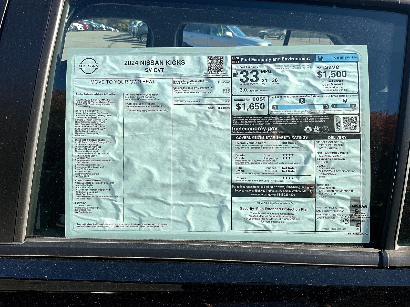 New 2024 Nissan Kicks SV Sport Utility in #N240113 | Nucar New