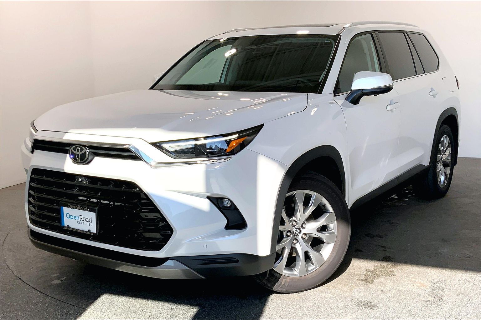 White (Wind Chill Pearl) 2024 Toyota Grand Highlander SUV / Crossover All-Wheel Drive Automatic