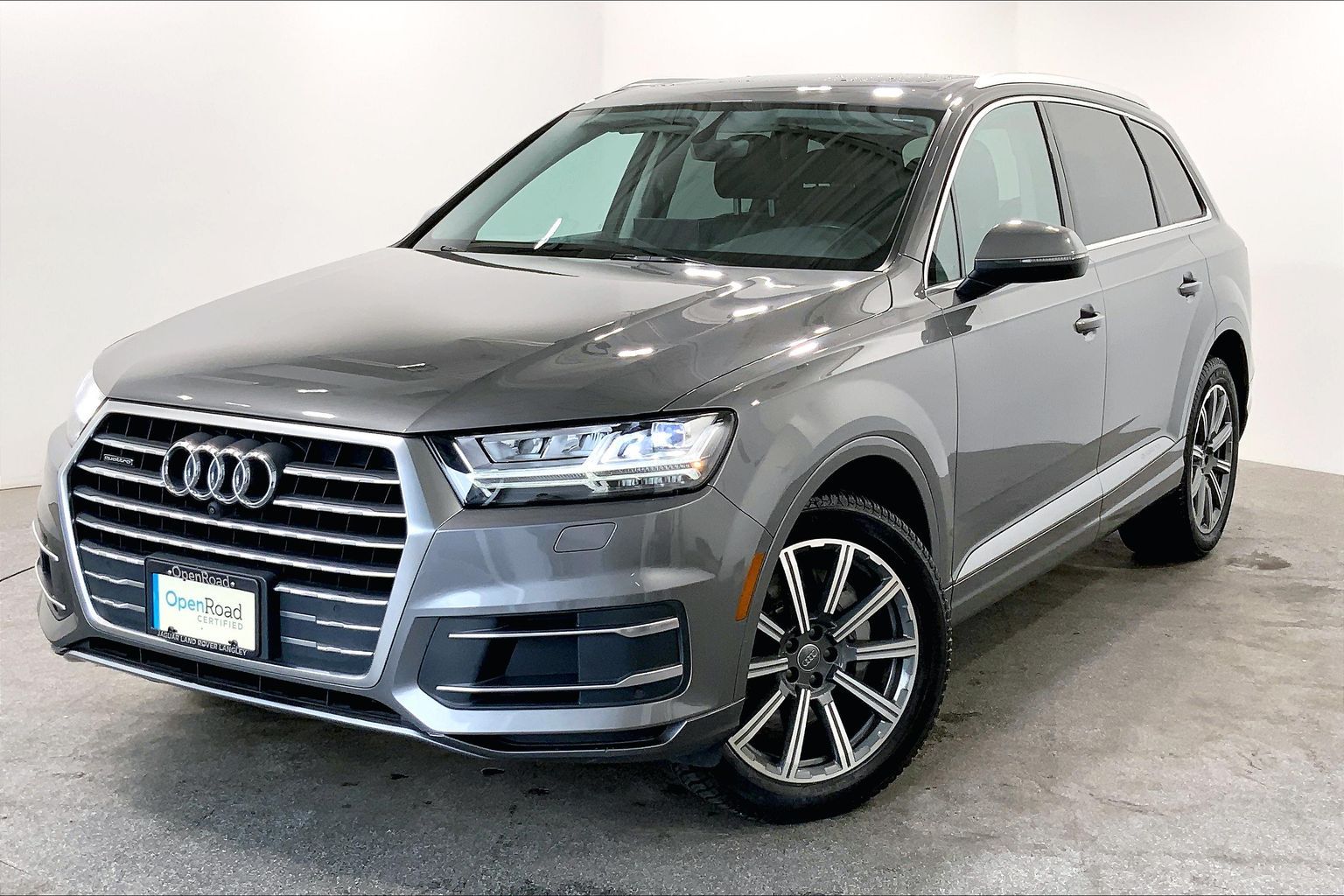 Gray (Graphite Grey Met) 2018 Audi Q7 SUV / Crossover All-Wheel Drive Automatic