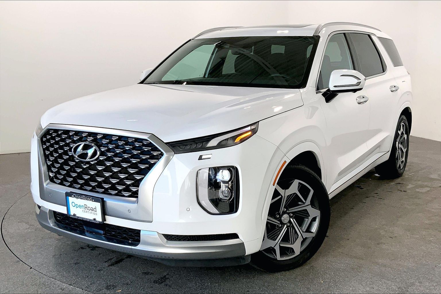 Hyper White Pearl 2021 Hyundai Palisade SUV / Crossover  Automatic