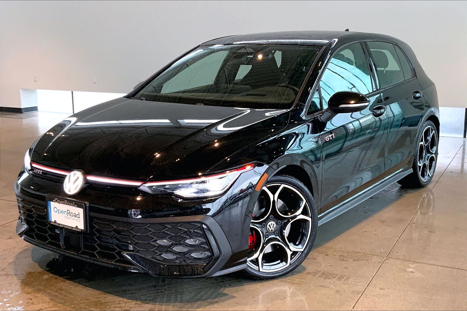 Mythos Black Metallic 2026 Volkswagen Golf GTI Hatchback Front-Wheel Drive Automatic