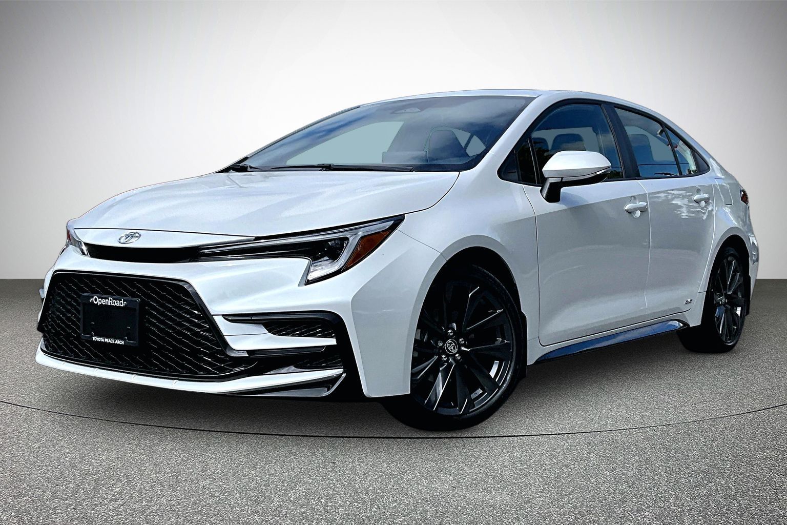 White (Wind Chill Pearl) 2026 Toyota Corolla Hybrid XSE AWD Sedan Automatic