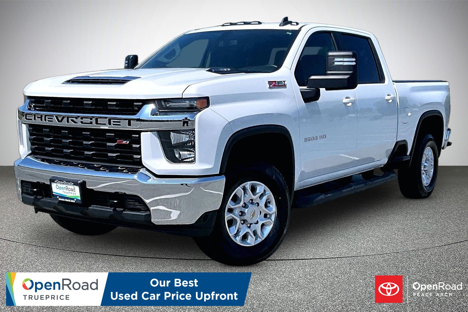 Summit White 2021 Chevrolet Silverado 3500HD Pickup Truck Four-Wheel Drive Automatic