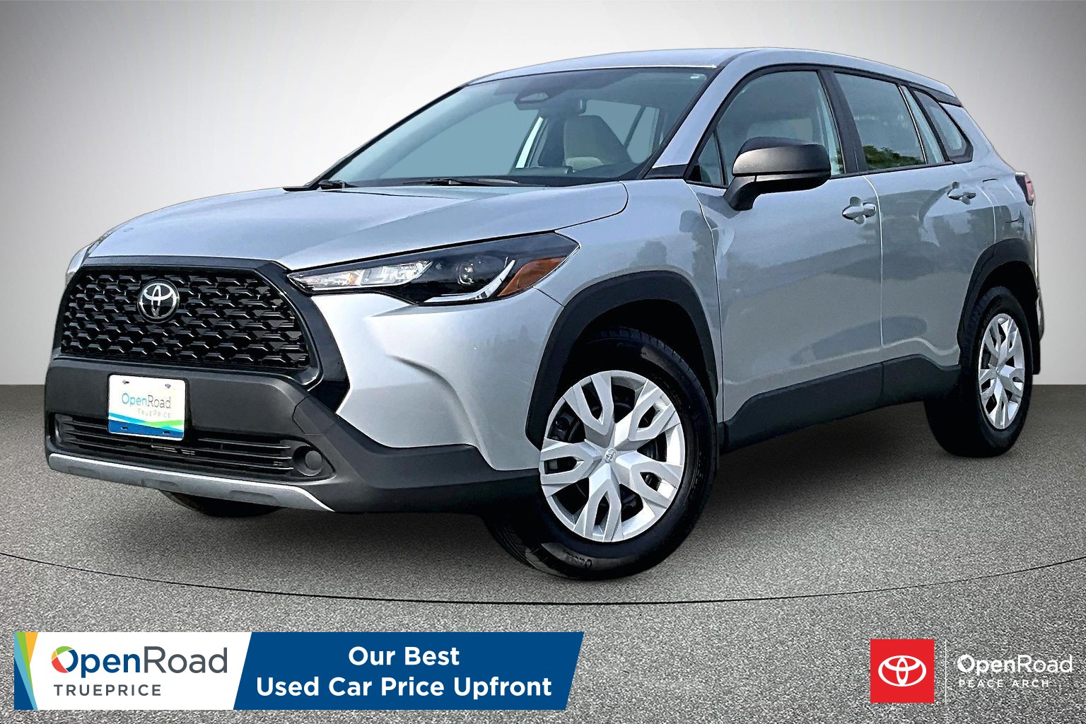 Sonic Silver Metallic 2025 Toyota Corolla Cross SUV / Crossover Front-Wheel Drive Automatic