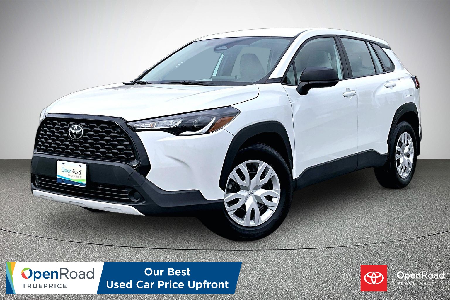 White (Wind Chill Pearl) 2024 Toyota Corolla Cross SUV / Crossover Front-Wheel Drive Automatic