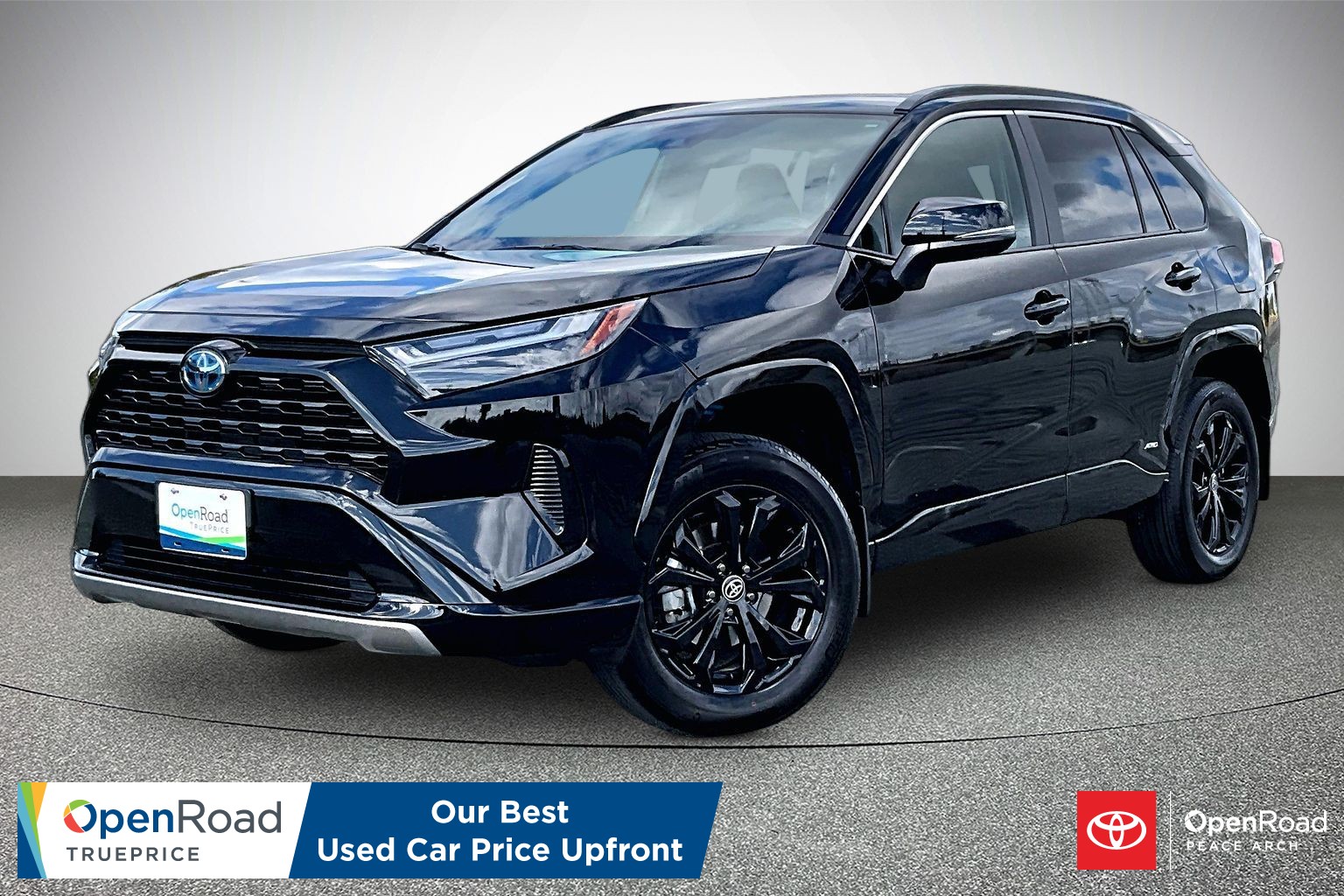 Midnight Black Met 2024 Toyota RAV4 Hybrid SUV / Crossover All-Wheel Drive Automatic
