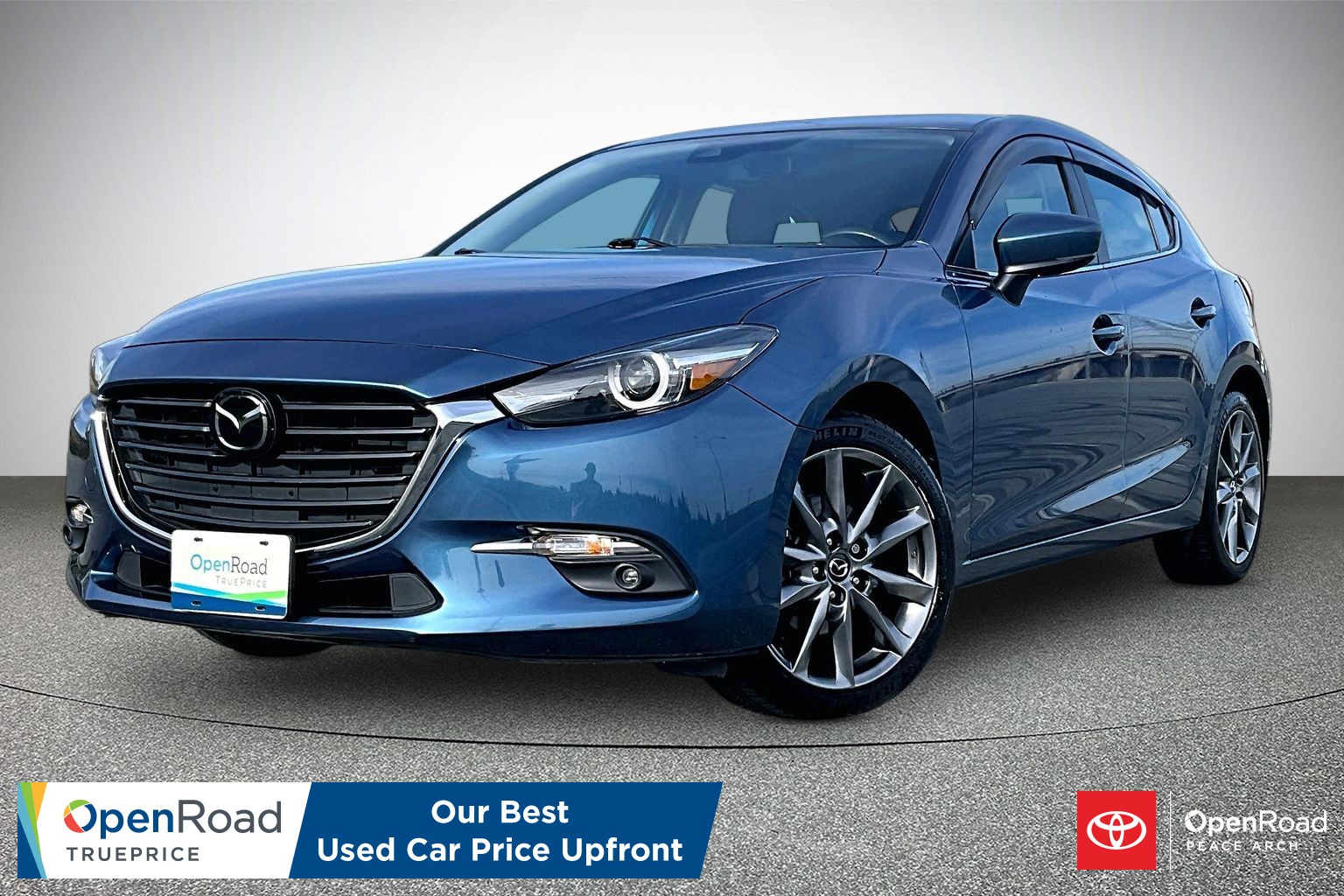 Eternal Blue Mica 2018 Mazda MAZDA3 Sport Hatchback Automatic