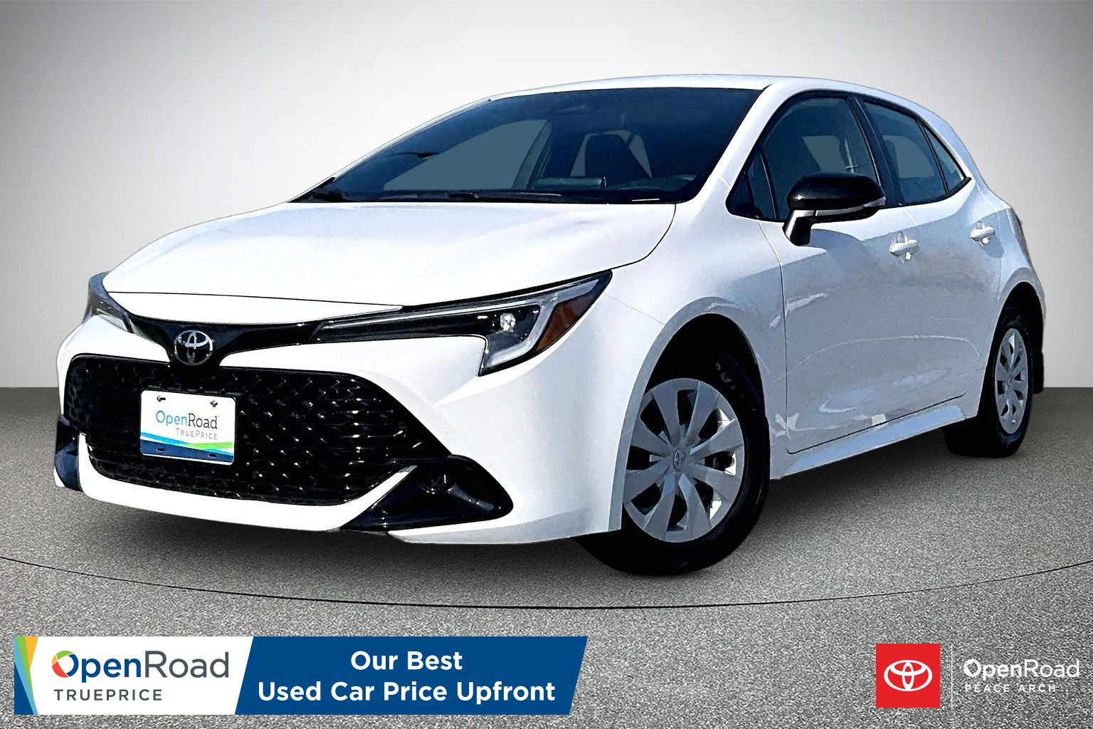 White 2026 Toyota Corolla Hatchback Automatic
