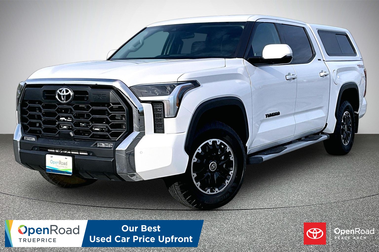 White 2024 Toyota Tundra Pickup Truck Four-Wheel Drive Automatic