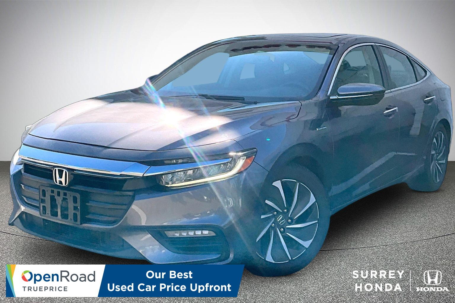 Gray (Modern Steel Met) 2020 Honda Insight Sedan Front-Wheel Drive Automatic