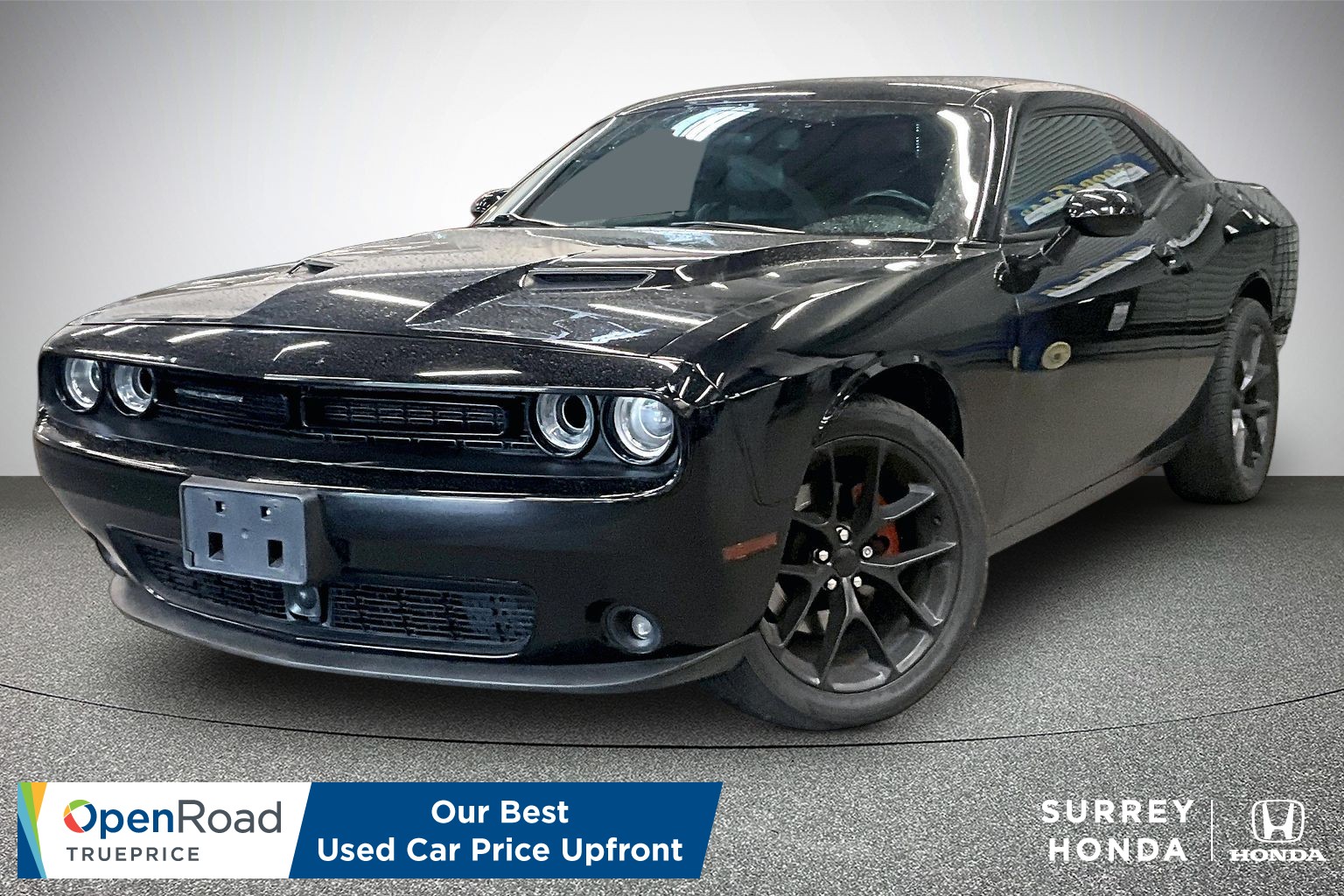 Pitch Black 2021 Dodge Challenger Coupe Rear-Wheel Drive Automatic
