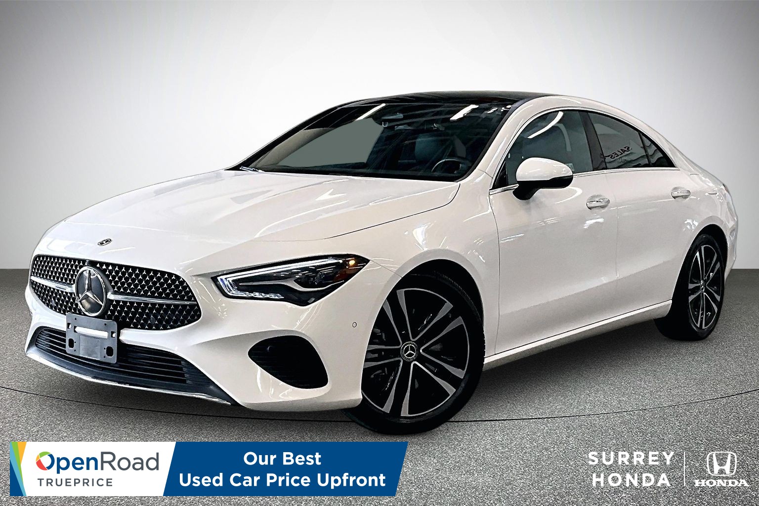 White 2026 Mercedes-Benz CLA Coupe All-Wheel Drive Automatic