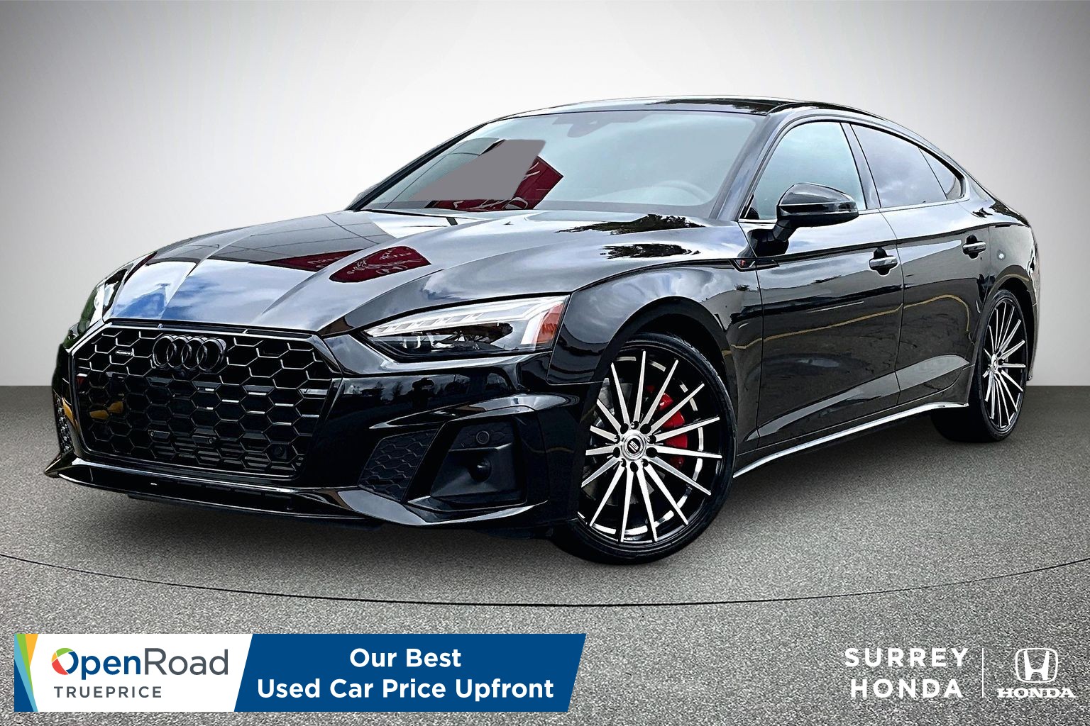 Mythos Black Metallic 2024 Audi A5 Sportback Sedan Automatic