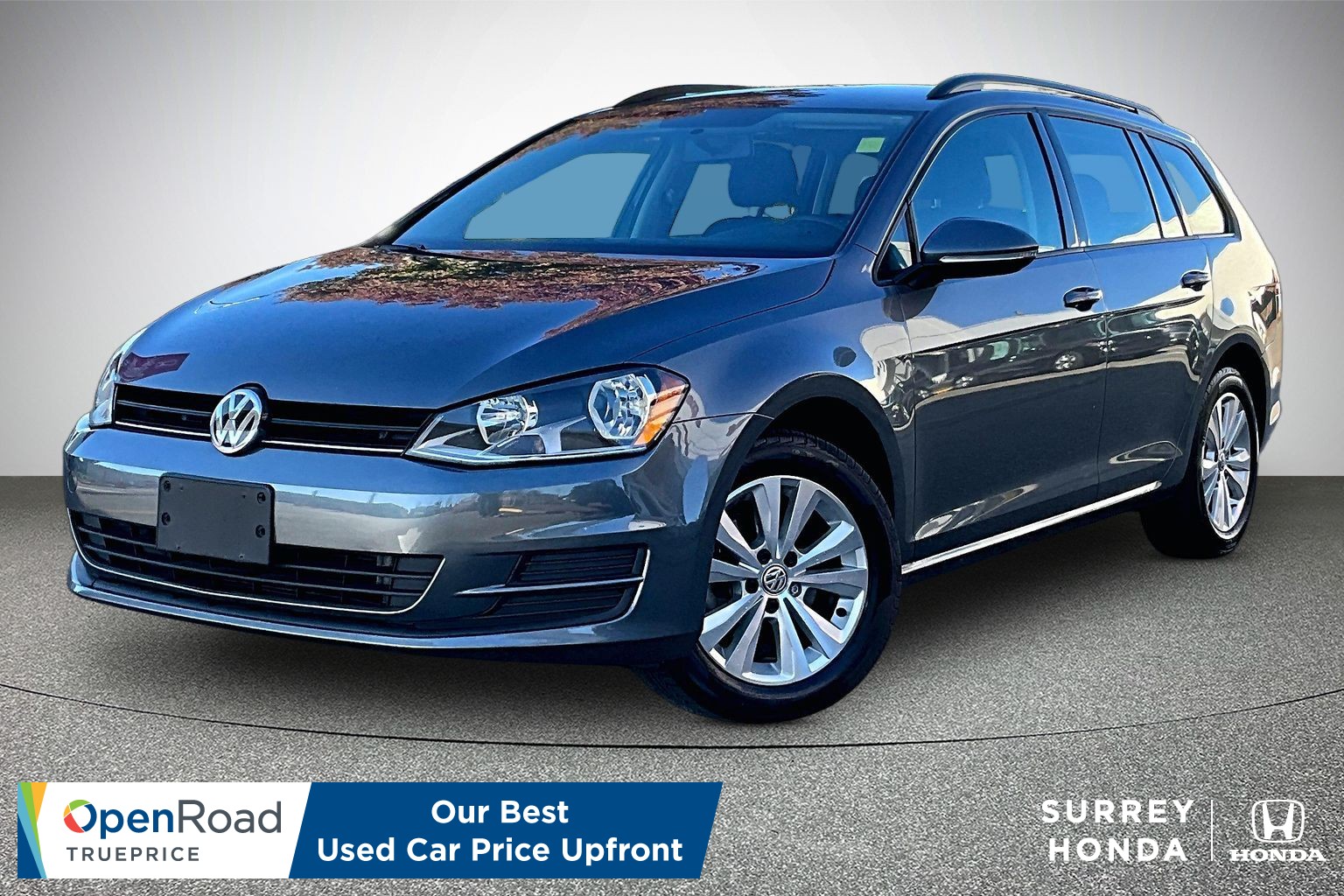 Gray (Platinum Grey Met) 2016 Volkswagen Golf SportWagen Wagon  Automatic