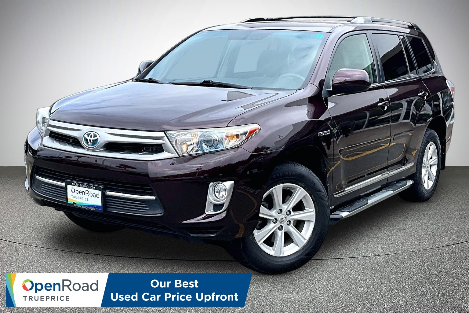 Red (Sizzling Crimson Mica) 2011 Toyota Highlander Hybrid Base SUV / Crossover All-Wheel Drive Automatic