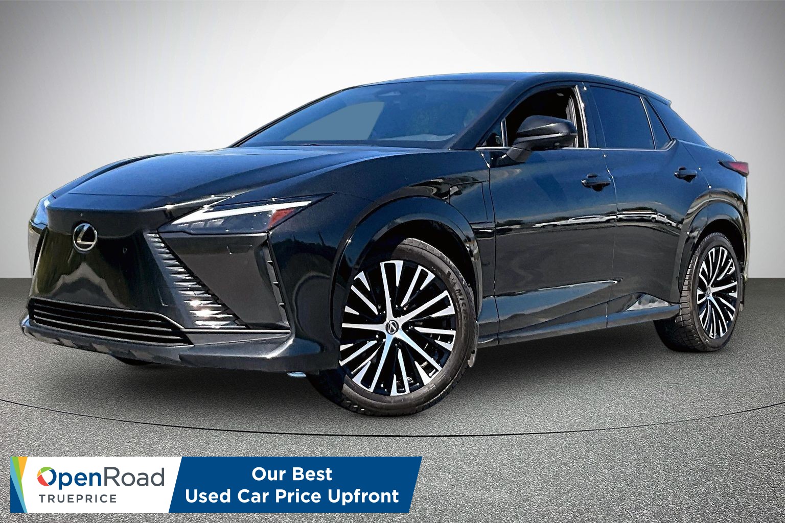 Black (Caviar) 2023 Lexus RZ 450e Premium AWD with 20 inch Wheels SUV / Crossover All-Wheel Drive Automatic