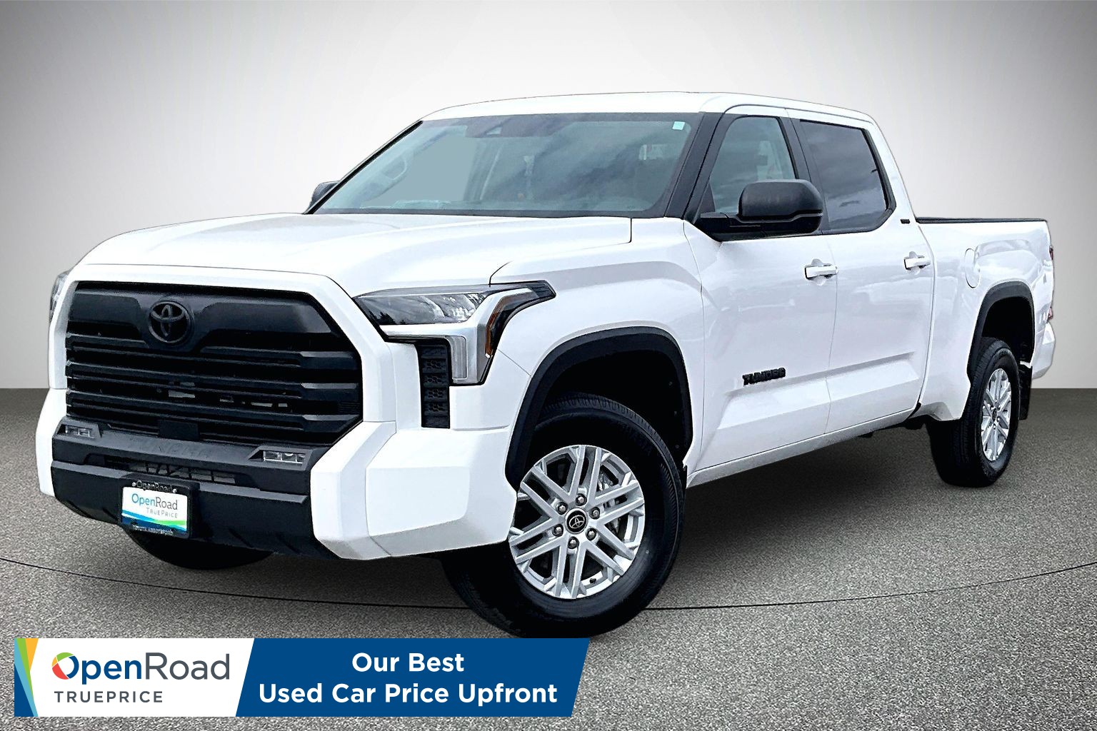 White 2024 Toyota Tundra Pickup Truck Four-Wheel Drive Automatic