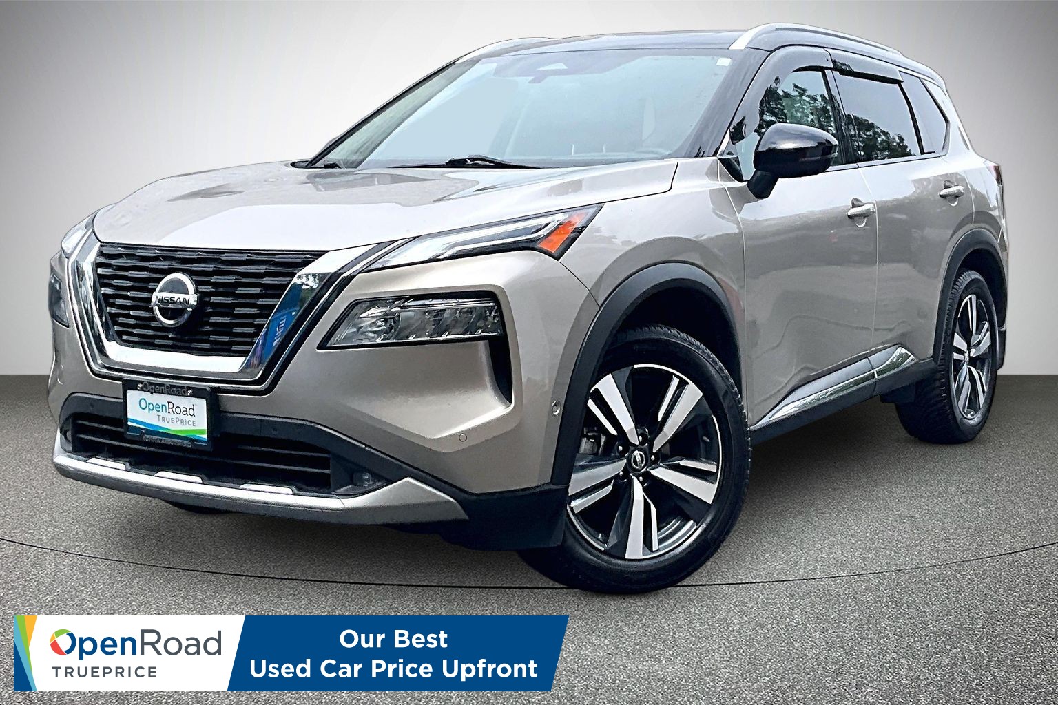Champagne Silver 2T Met 2021 Nissan Rogue SUV / Crossover All-Wheel Drive Automatic