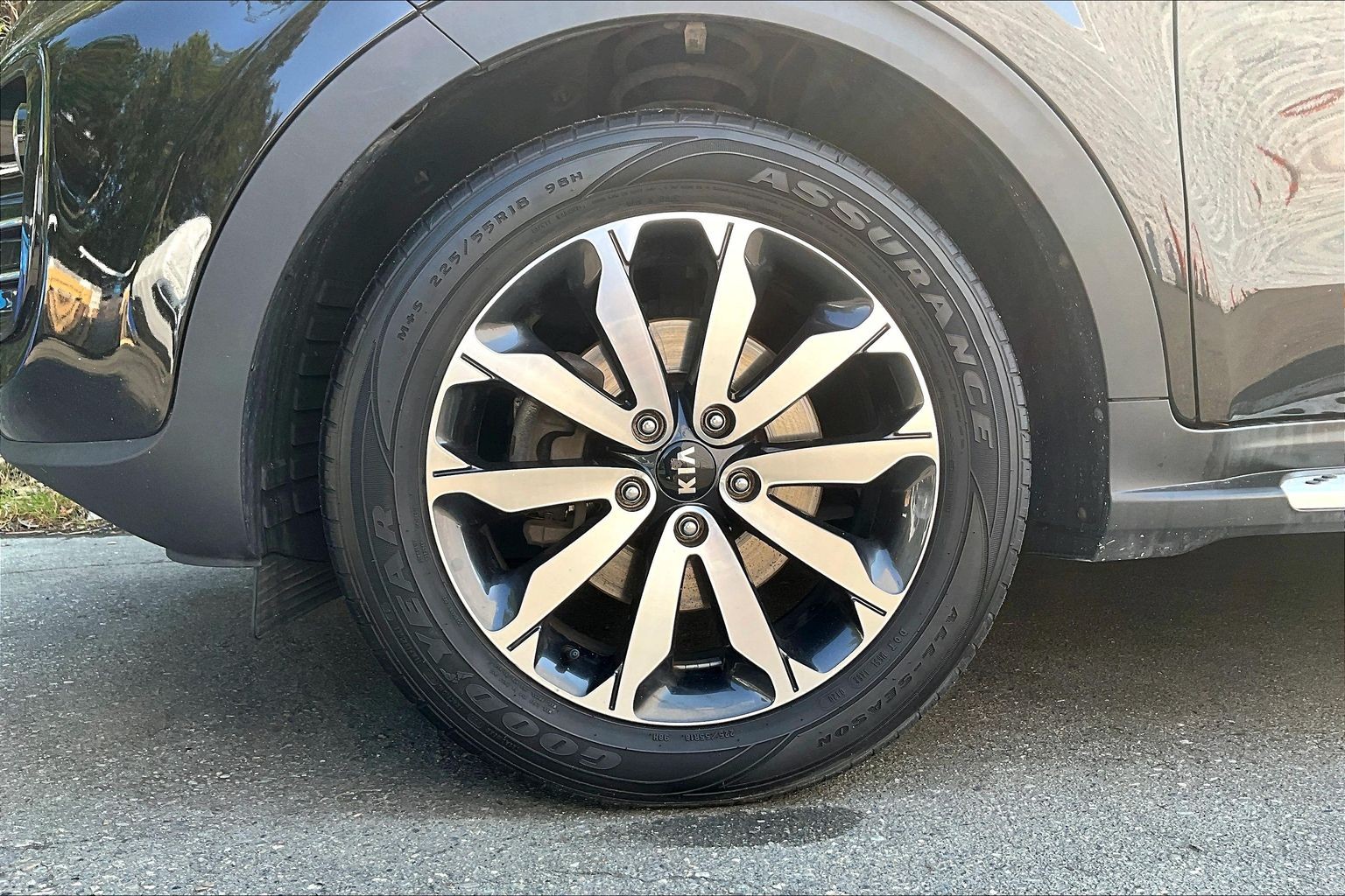 Black Cherry (MET) 2017 Kia Sportage SUV / Crossover All-Wheel Drive Automatic