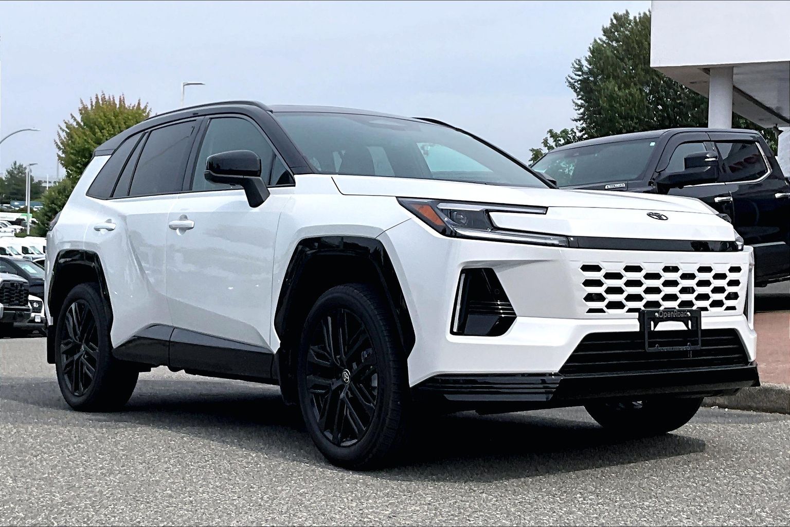Wind Chill Pearl with Black Roof 2026 Toyota RAV4 SUV / Crossover All-Wheel Drive Automatic