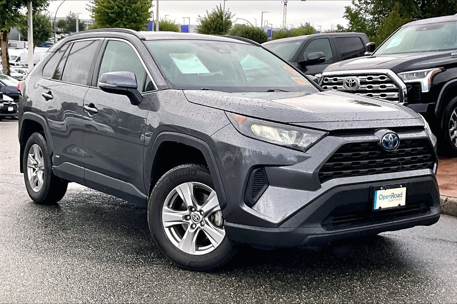 Gray (Magnetic Grey Met) 2023 Toyota RAV4 Hybrid SUV / Crossover All-Wheel Drive Automatic