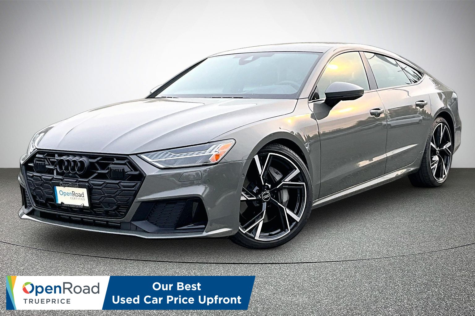 Chronos Gray Metallic 2024 Audi A7 Sedan All-Wheel Drive Automatic
