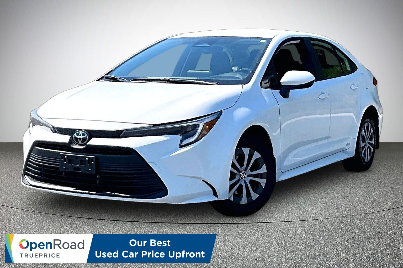 White 2026 Toyota Corolla Hybrid Sedan All-Wheel Drive Automatic
