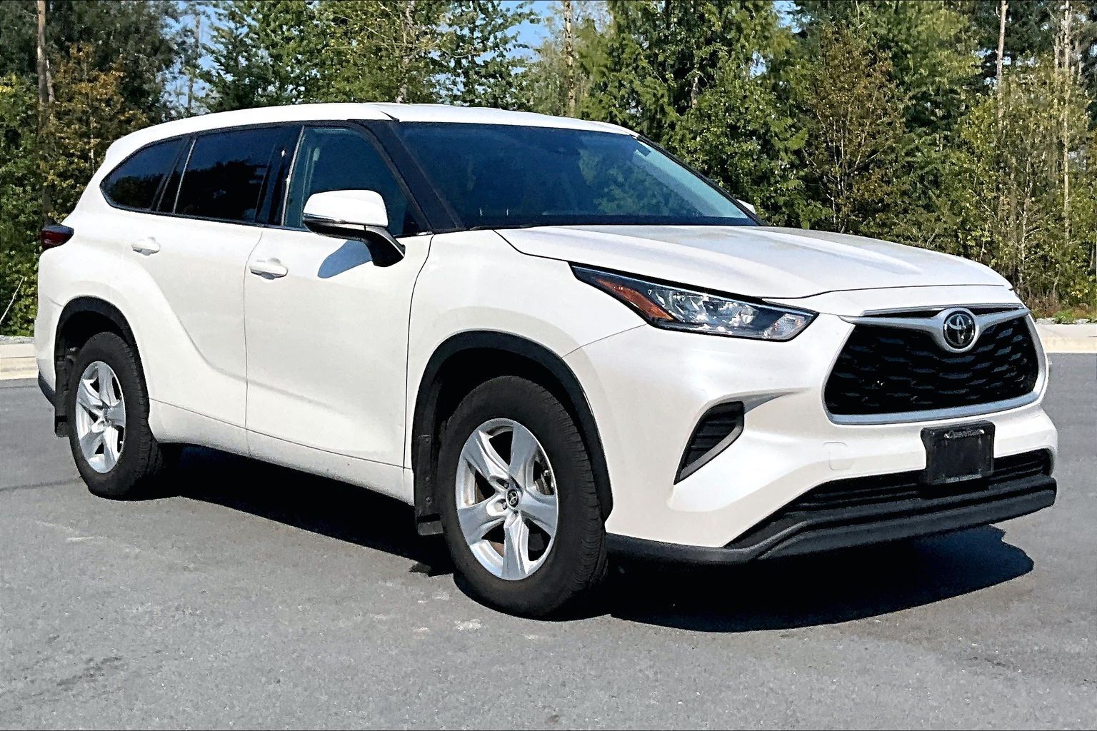 White 2020 Toyota Highlander SUV / Crossover All-Wheel Drive Automatic