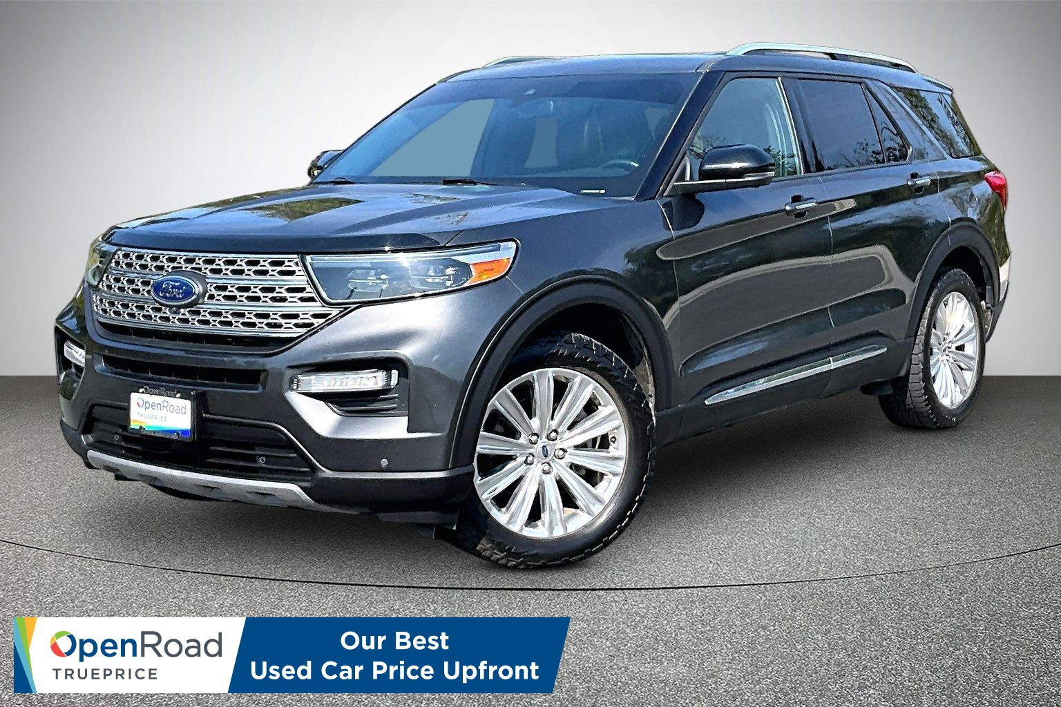 Gray 2020 Ford Explorer SUV / Crossover All-Wheel Drive Automatic