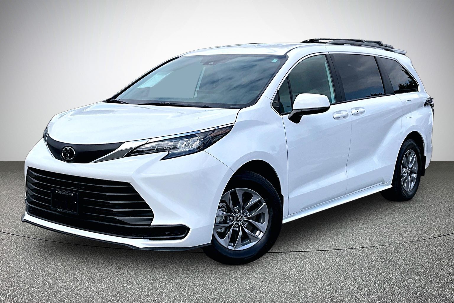 White 2026 Toyota Sienna Minivan Front-Wheel Drive Automatic