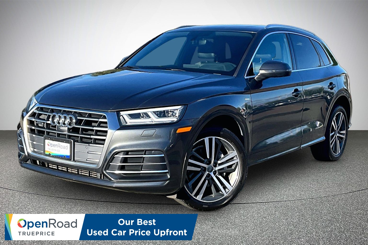 Gray (Monsoon Grey Met) 2018 Audi Q5 SUV / Crossover  Automatic