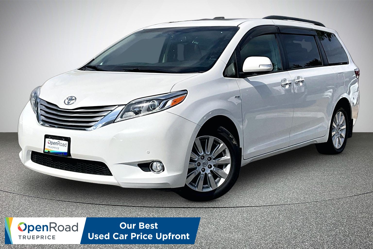 White (Blizzard Pearl) 2016 Toyota Sienna Minivan Front-Wheel Drive Automatic