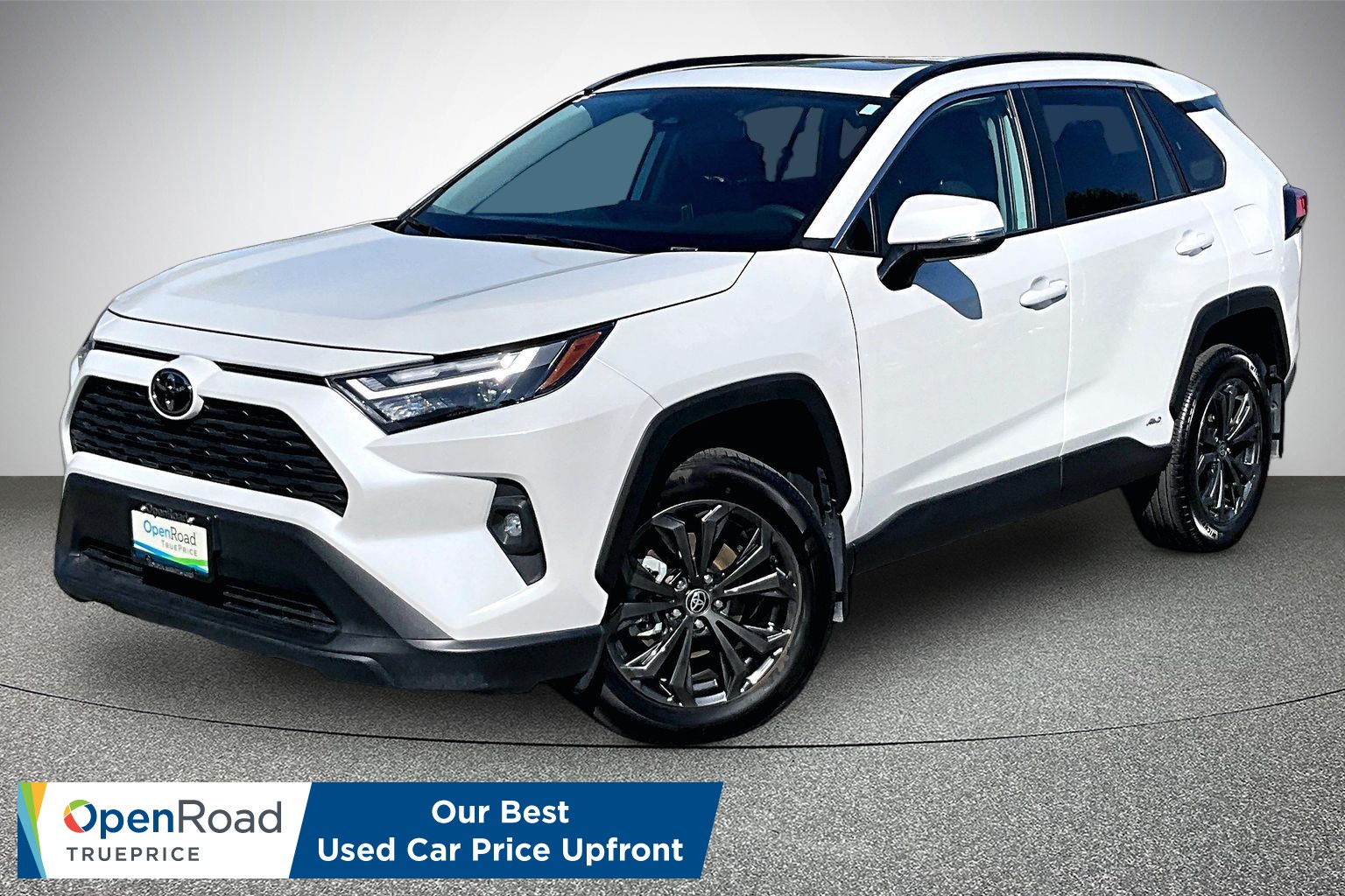 White (Wind Chill Pearl) 2025 Toyota RAV4 Hybrid SUV / Crossover All-Wheel Drive Automatic