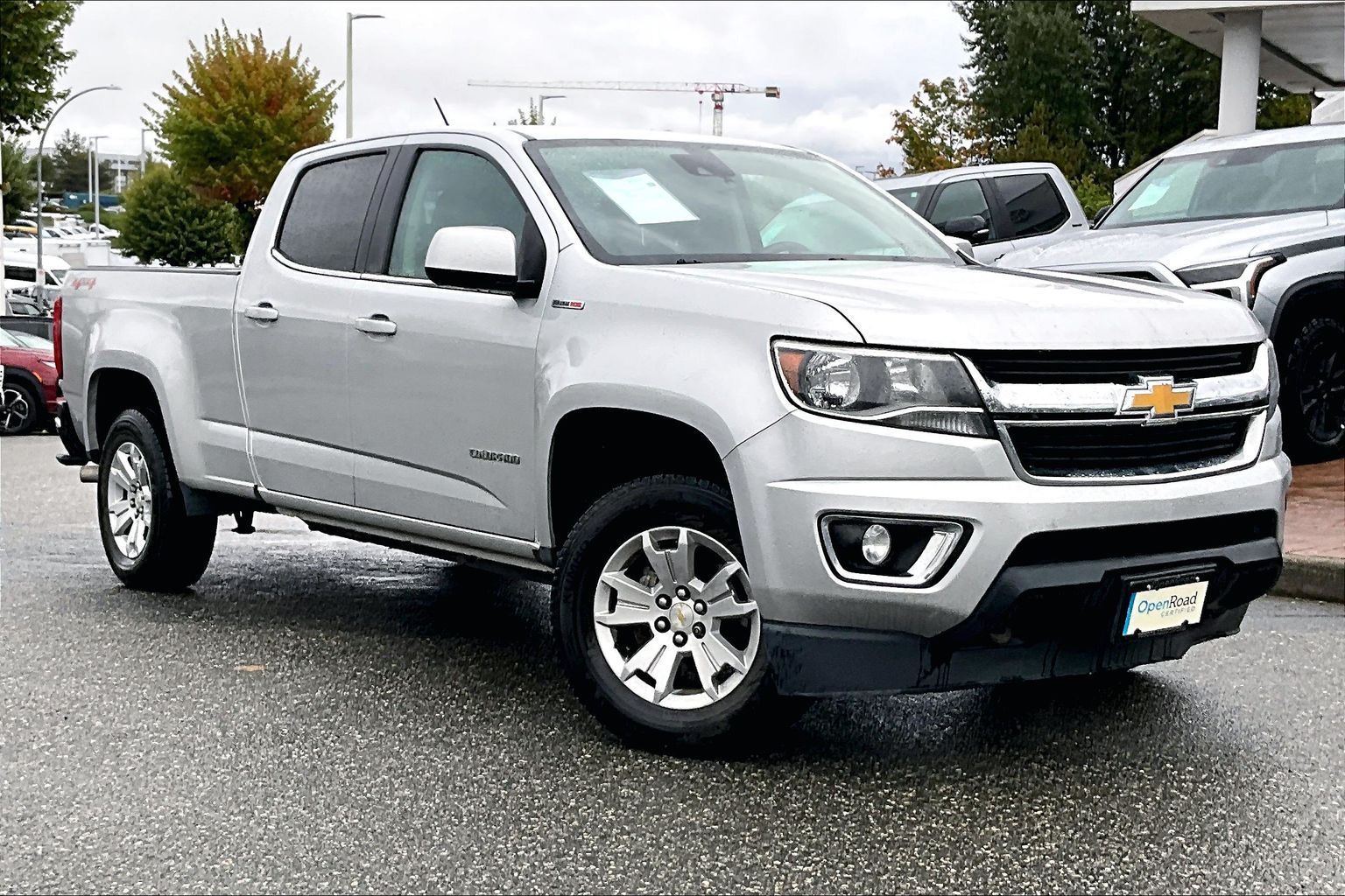 Silver Ice (MET) 2018 Chevrolet Colorado Pickup Truck Four-Wheel Drive Automatic