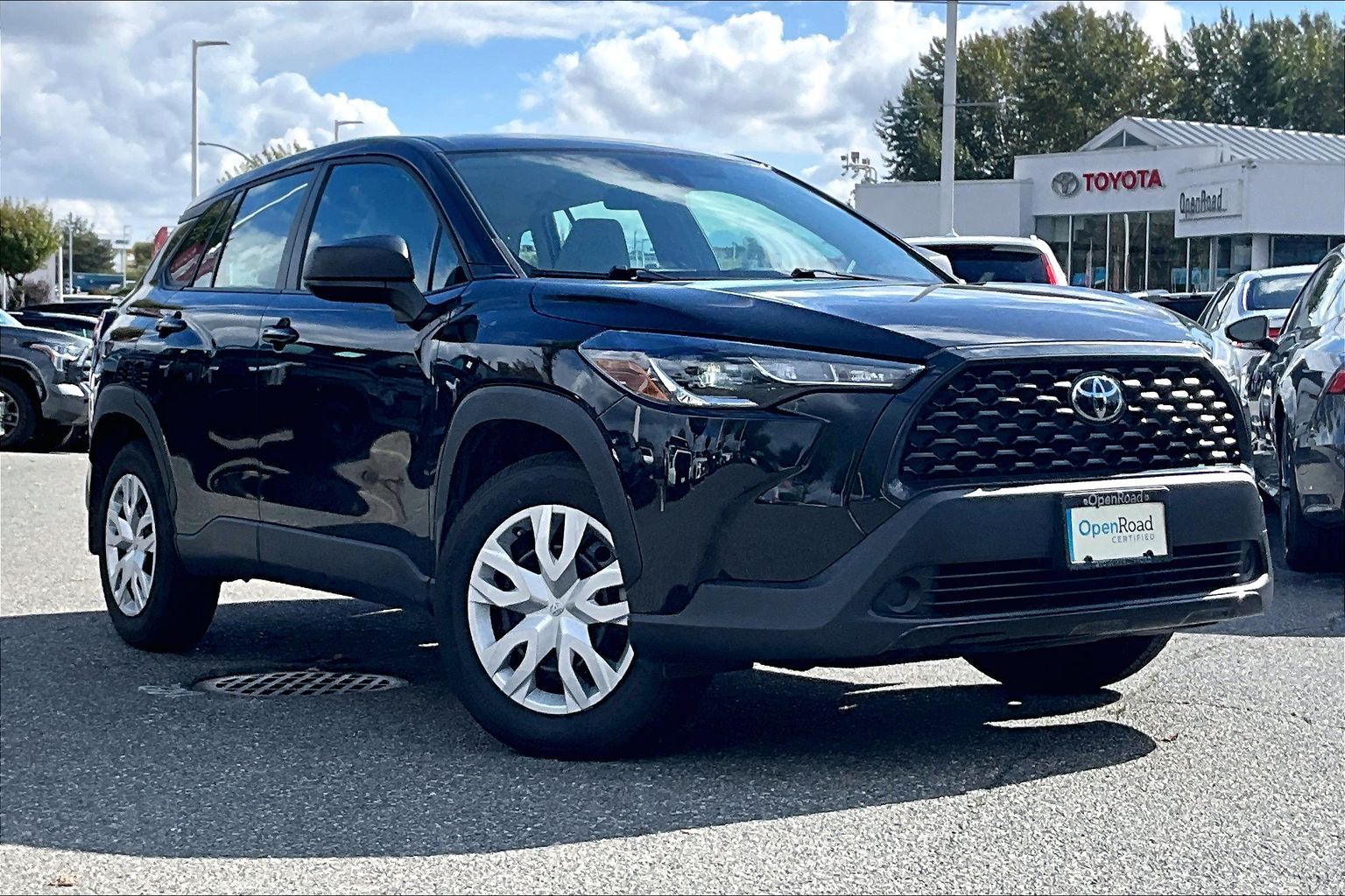 Jet Black Mica 2022 Toyota Corolla Cross SUV / Crossover All-Wheel Drive Automatic