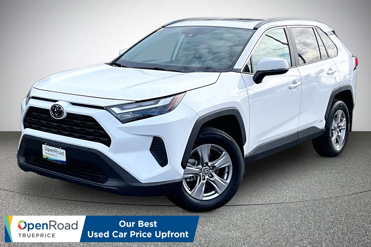 White 2025 Toyota RAV4 Hybrid SUV / Crossover All-Wheel Drive Automatic